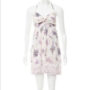 Zimmermann Mini Halter Dress